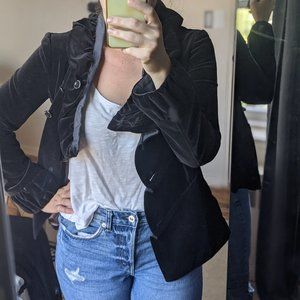 Armani Collezioni Velvet Blazer/Jacket